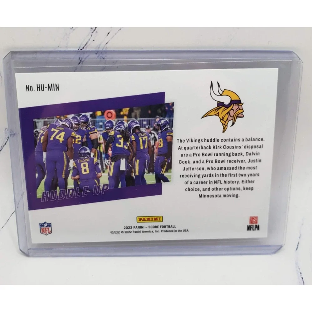 2022 Score - Huddle Up Minnesota Vikings #HU-MIN
